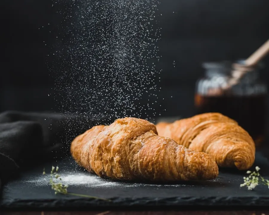 Croissant au beurre